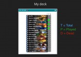 Player's deck