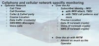 Cellular network monitoring