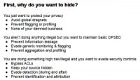 Why hide?
