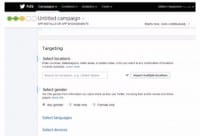 Targeting ads on Twitter