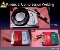 How about compression welding?