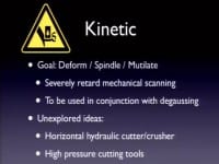 Kinetic techniques