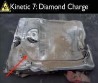 Damage from the diamond charge