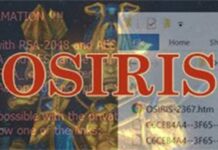 Remove OSIRIS ransomware and decrypt .osiris extension files