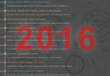 Ransomware Chronicle 2016