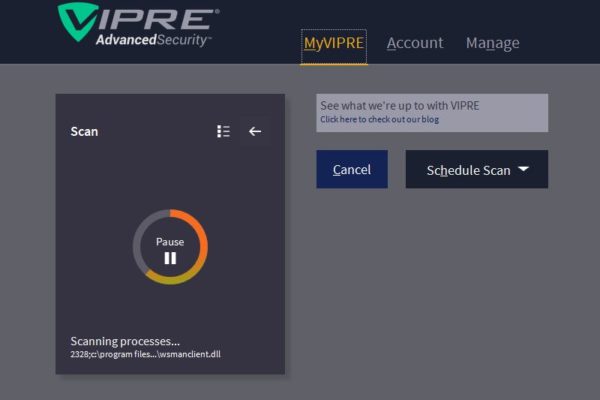 vipre-advanced-security-scan