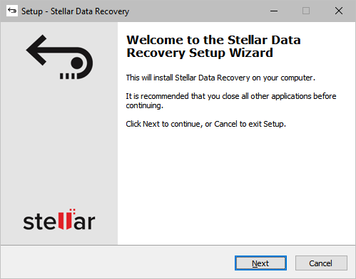 Stellar Data Recovery Professional 01