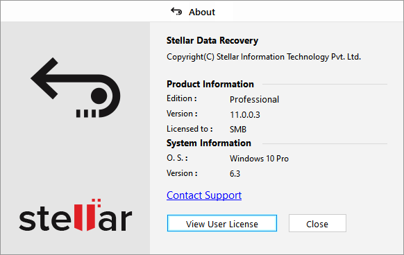 Stellar Data Recovery Professional 05