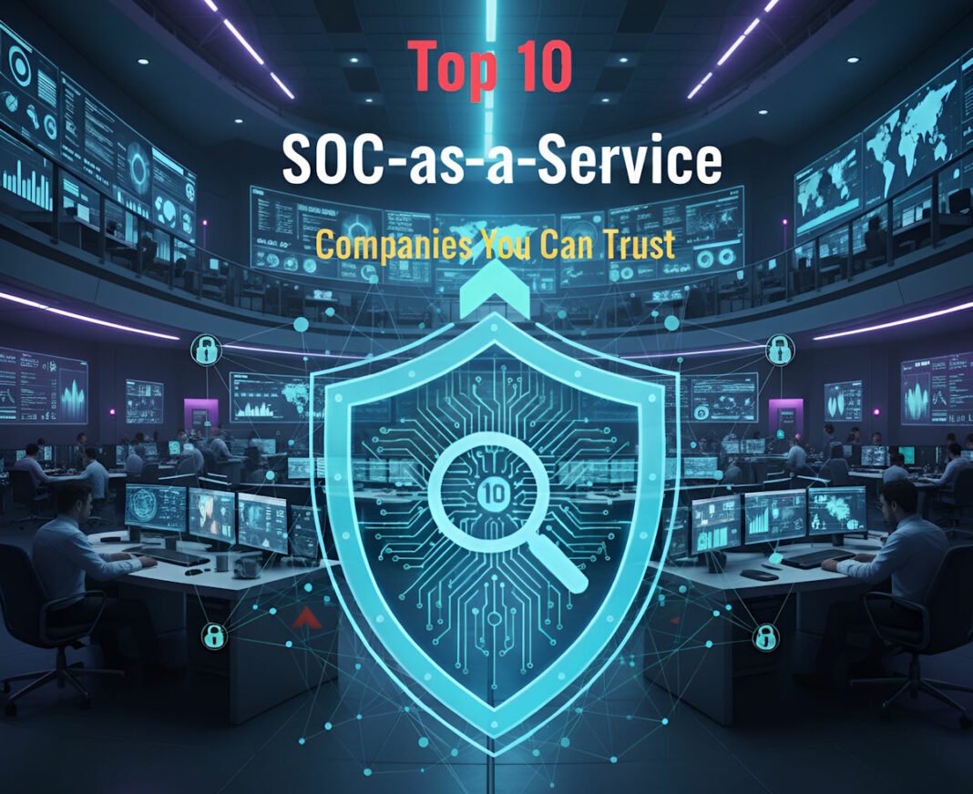 Top 10 SOC-as-a-Service