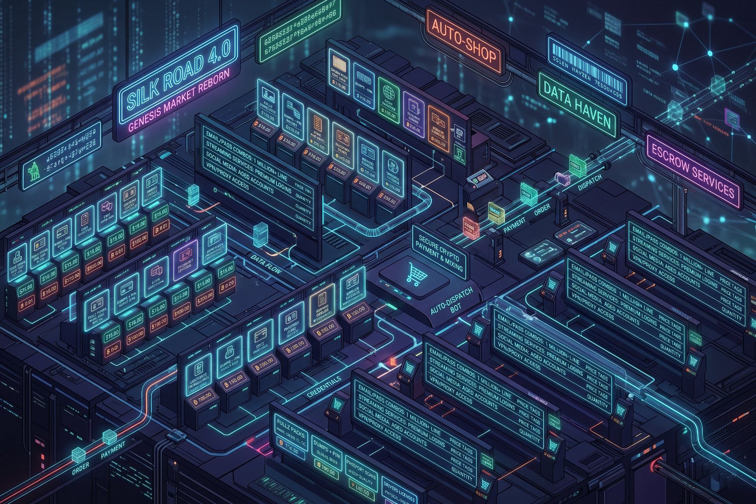 underground market for stolen data